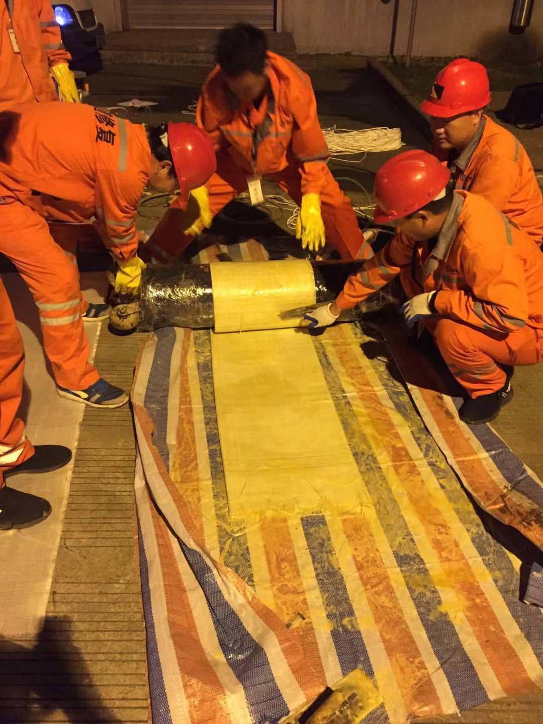 上林CIPP局部树脂固化法